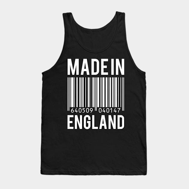 Made In England Tank Top by winwinshirt